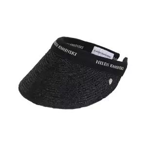 [롯데백화점]헬렌 카민스키 헬렌카민스키 25FW 비앙카 바이저햇 HAT50265 CHARCOALBLACKLOGO