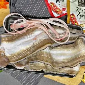 [딜픽]통영 바다장어 4-8미 2kg(손질후1.2kg내외) 소스2종증정