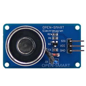OPEN-SMART 홀딩 전자석 리프팅 DC5V / 10N Arduino 용 솔레노이드 빨판 모듈 보드