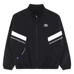 헤리티지 트랙 우븐 바람막이 자켓 UR121CJK13BLK
