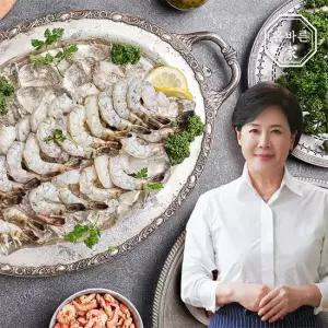 박정수 프리미엄 블랙타이거새우 60마리 칠리소스 증정