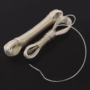 와이어 코팅 빨래줄 10M 20M/실외/로프/빨래/걸이/빨랫줄/와이어줄/여행용/실내/세탁/다용도/베란다