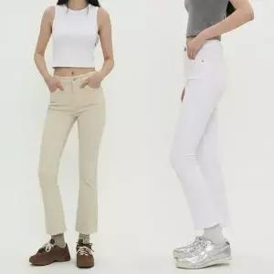 [다잇템] 여자 탱크 편한 SS 클래식 나팔 세미 바지