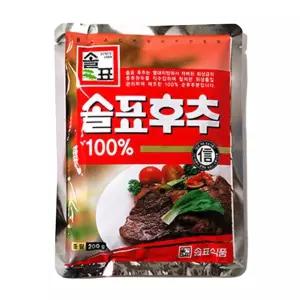 솔표 후추 분말가루 200gX50개 후추가루 후추분 후추흑 분말후추 대용량