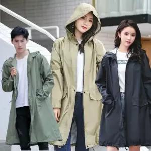 트렌치 골프 레인코트 패션 캐주얼 바람막이 윈드코트 우비 등산 WFK2FZL