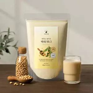 가루선생 타먹는 생두유 백태 99.3 500g 국산 콩 콩물 수제두유