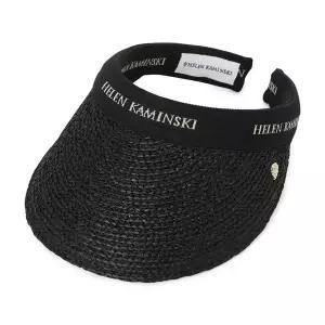 [롯데백화점]헬렌 카민스키 헬렌카민스키 비앙카 10 여성 바이저 HAT50265 CHARCOAL BLACK LOGO