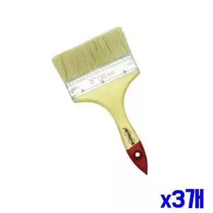 [콩심팥심]가벼운 우드 페인트 붓 x3개 미장솔 막붓 젯소붓 빽붓
