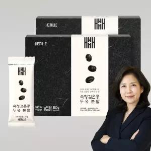 [2박스]김소형 원장 국산 서리태 가루 속청 검은콩 두유 분말 무가당 14포