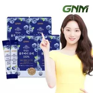 [GNM자연의품격]GNM 맛있는 NFC 블루베리 퓨레 100프로 14포 X 4박스 (총 56포) / 블루베...
