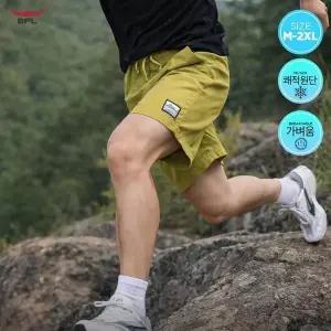 BFL 남성 타슬란 컬러 경량 바스락 5부 하프 팬츠 (49978374)