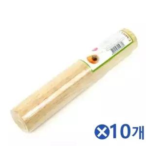 원목 고무나무 밀대 24cm 미니x10개 베이킹밀대 국수밀대 나무밀대 만두밀대 만두피 만두피밀대 면밀대