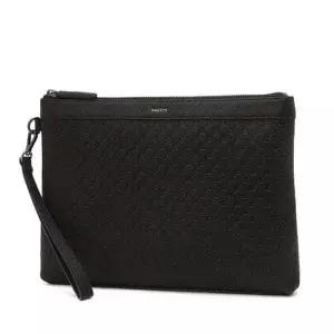 헤지스 블랙 이니셜패턴 소가죽 클러치백 HJHO6F830BK CAH114 AOZ886