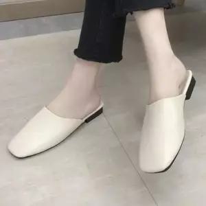 친절한탄씨 가을신상 방한 여성뮬슬리퍼 슬리퍼구두 여름 쪼리