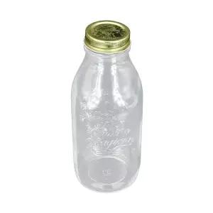 [핫트랙스]1000ML 밀폐용기 보르미올리 잼병 유리병 주스 우유병 SNM(WFP8VG6)