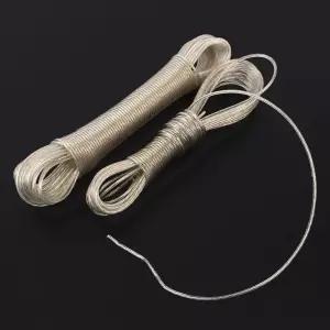 와이어 코팅 빨래줄 10M 20M 걸이 다용도로프 실내 가정용빨랫 빨래 옥상 빨랫 빨래끈