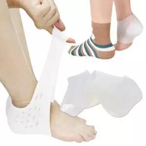시크릿실리콘깔창2P(화이트) 키높이 양말 신발