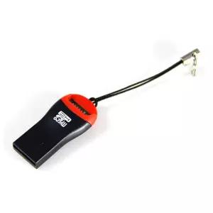티놀지 카드리더기 TF(Micro SD) (T-CR-SM2) (블랙)