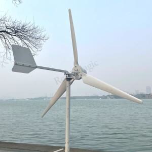 수평 풍력 터빈 풍차, 영구 자석 발전기, 자유 전력, 3000W, 220V, 48V, 3KW, 5KW