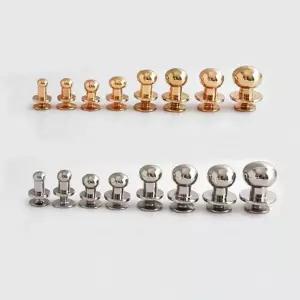 가방솔트레지 가방부자재 4mm 솔트레지 부자재 실버 단추 8mm 6mm 골드 50개입