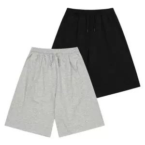 에꼴리에_성남점 6부 사이드 절개 버뮤다 바지 26B0251-BK/GY