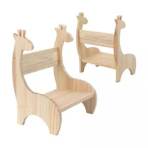 [기린 책꽂이] 기린 미니 책꽂이 만들기 목공 체험 재료 diy 수업 목공 키트
