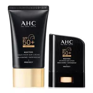 조은하우스 AHC 마스터즈 에어리치 선스틱 + 아쿠아리치 선크림 1개 / SPF50+ PA++++ 956444