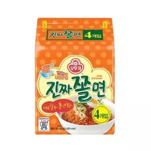 [으니마켓]MZ_오뚜기 진짜쫄면 멀티 150gX4봉 (28924097)