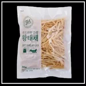 부드러운 손질 황태채 200g