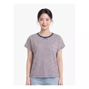 올리비아하슬러 숏슬리브 스트라이프 티셔츠OHFMTS115 830091