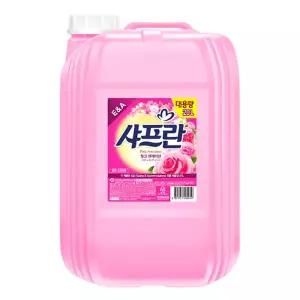 대용량 샤프란 핑크센세이션 20L 섬유유연제 헹굼세제