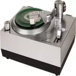 3인치 비닐 레코드용 Crosley CR6037A-SI RSD3 미니 턴테이블 실버