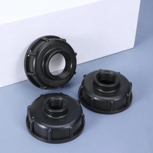 IBC 물탱크 어댑터 60mm 굵은 나사 - 1/2인치 3/4인치 1인치 연결기구 정원용 급수 밸브 부속품