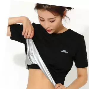 여성 반팔 상의 땀복 티셔츠 코팅 헬스복 운동복