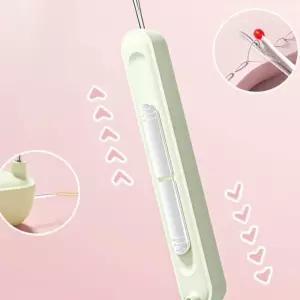 (올핀)바늘 실끼우기 2IN1 휴대용 실밥 제거기 바늘가이드