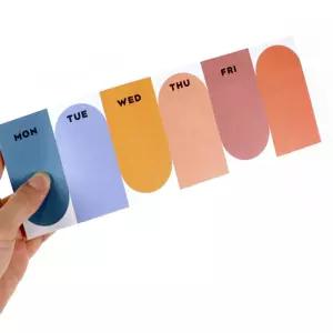 주간 플래너 메모지 위클리플래너