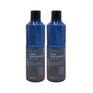 불스원 뉴 크리스탈 타이어 드레싱 광택코팅제 500ml x2개 세차용품