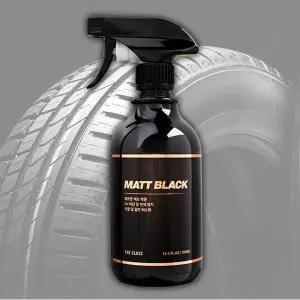 더클래스 매트 블랙 수성 타이어광택제 왁스 플라스틱 트림 코팅제 500ml