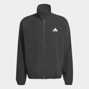ADIDAS 현대 [MAN] 에센셜 스몰 로고 윈드브레이커 JM1772 인기트랙탑 [ 쇼핑백