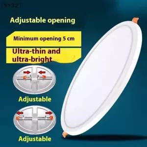 매립등 1개 LED 패널 조명 표면 다운라이트 8W 15W 220V 원형 흰색 실내 침실 조명YY32