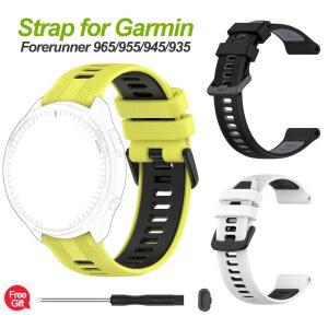 가민피닉스 GARMIN FORERUNNER 965 스포츠 스트랩 실리콘 시계 밴드 손목