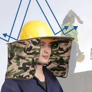 햇빛가리개 목그늘 안전모 차양 그늘막 여름 썬캡