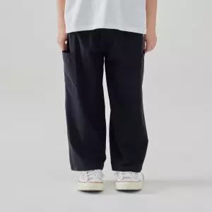 키즈 LEE 우븐 트리코트 카고 롱팬츠 블랙 LK2502PT02BK