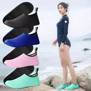 우아창고에어 아쿠아슈즈 후면 빛반사 물놀이 스포츠 비치샌들 워터슈즈