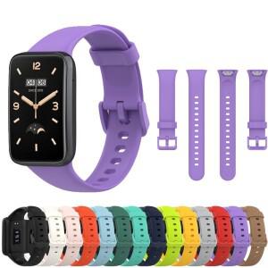 Xiaomi mi band 7 pro 실리콘 스트랩 스마트 시계 밴드 손목밴드