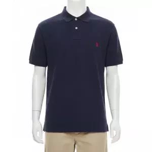 POLO RALPH LAUREN [적립금 10%]커스텀 슬림핏 메시 폴로 셔츠 - 블루