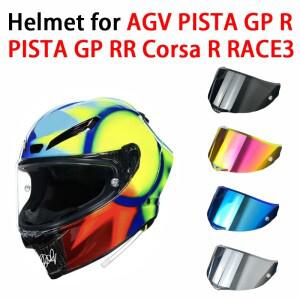 CORSA R RACE3 실드, AGV PISTA GPR 헬멧 바이저, UV 보호 앞유리, Casco Moto 액세서리