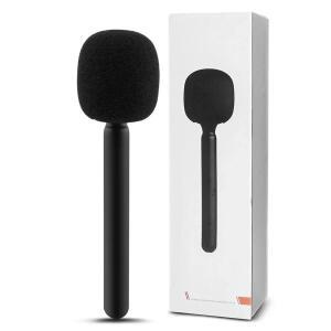 신형 휴대용 어댑터, 경량, 폼 인터뷰 마이크 포함, 현장 촬영 전문 뉴스 TV 기자 야외 작업 전용