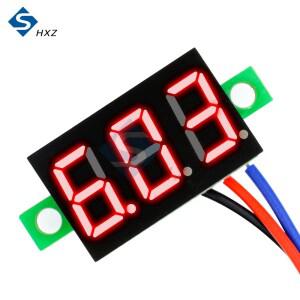 DC 0-30V 0.36 인치 디지털 전압계 미니 소형 LED 자동차 표시기 패널 배터리 모니터