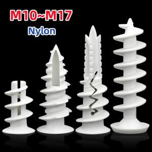 M10 M12 M13 M14 M15 M16 M17 흰색 나일론 석고보드 확장 나사 항공기 파이프 플러그